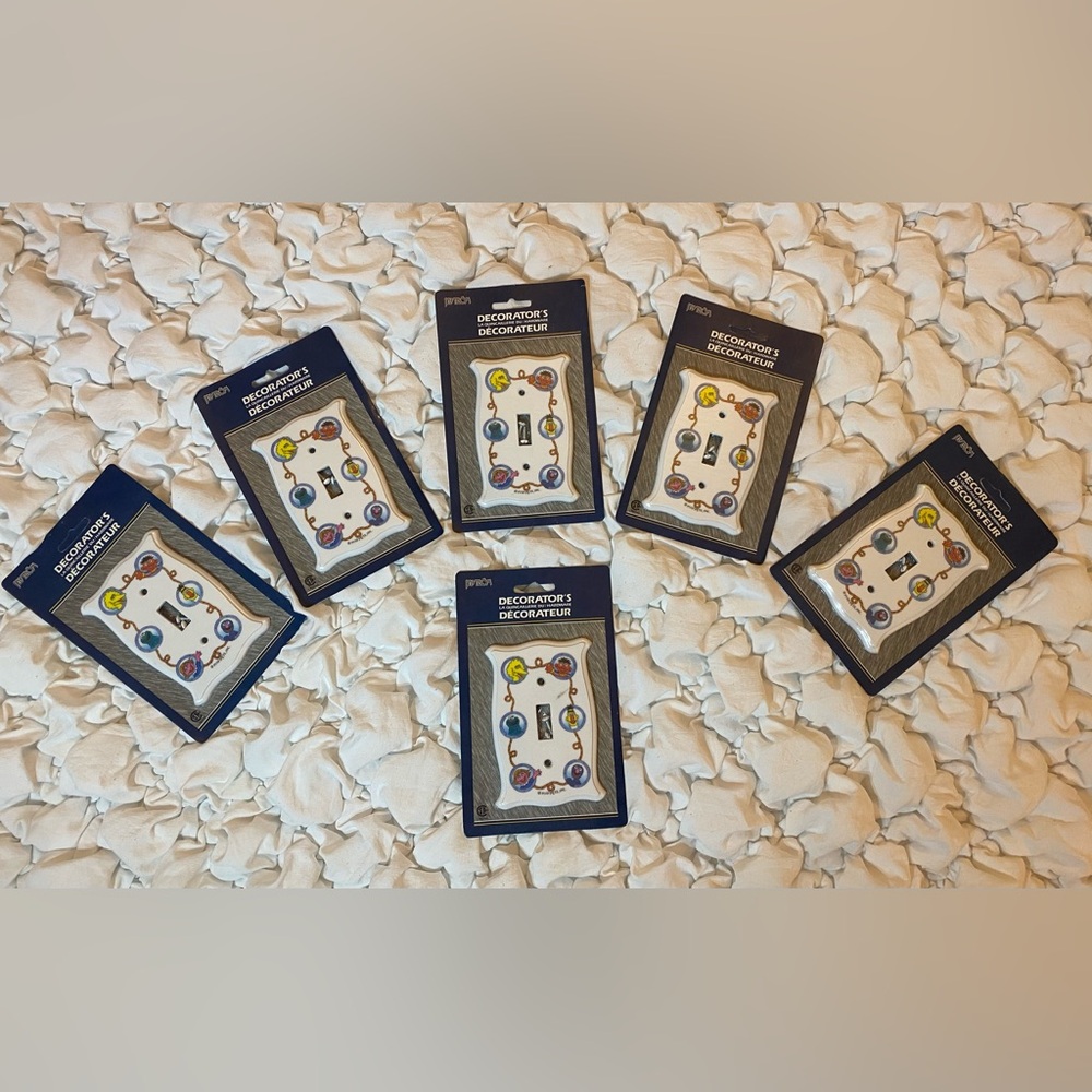 Vintage Sesame Street Muppets Light Switch Covers